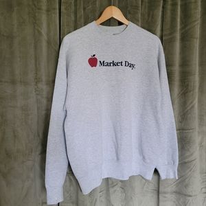 Retro Apple Market Day Crewneck